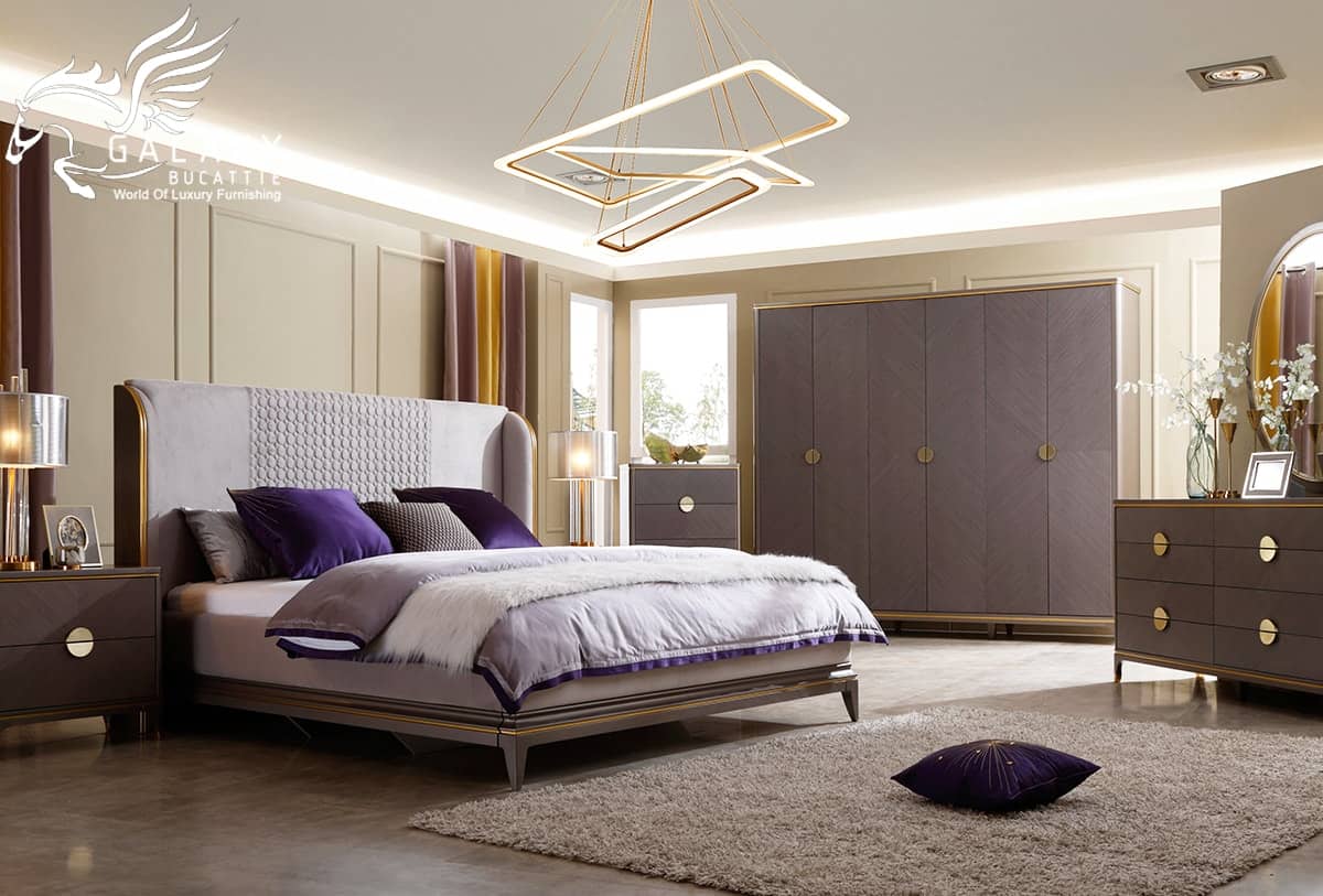 Giường Ngủ Đẹp Phong Cách Art Deco MS999