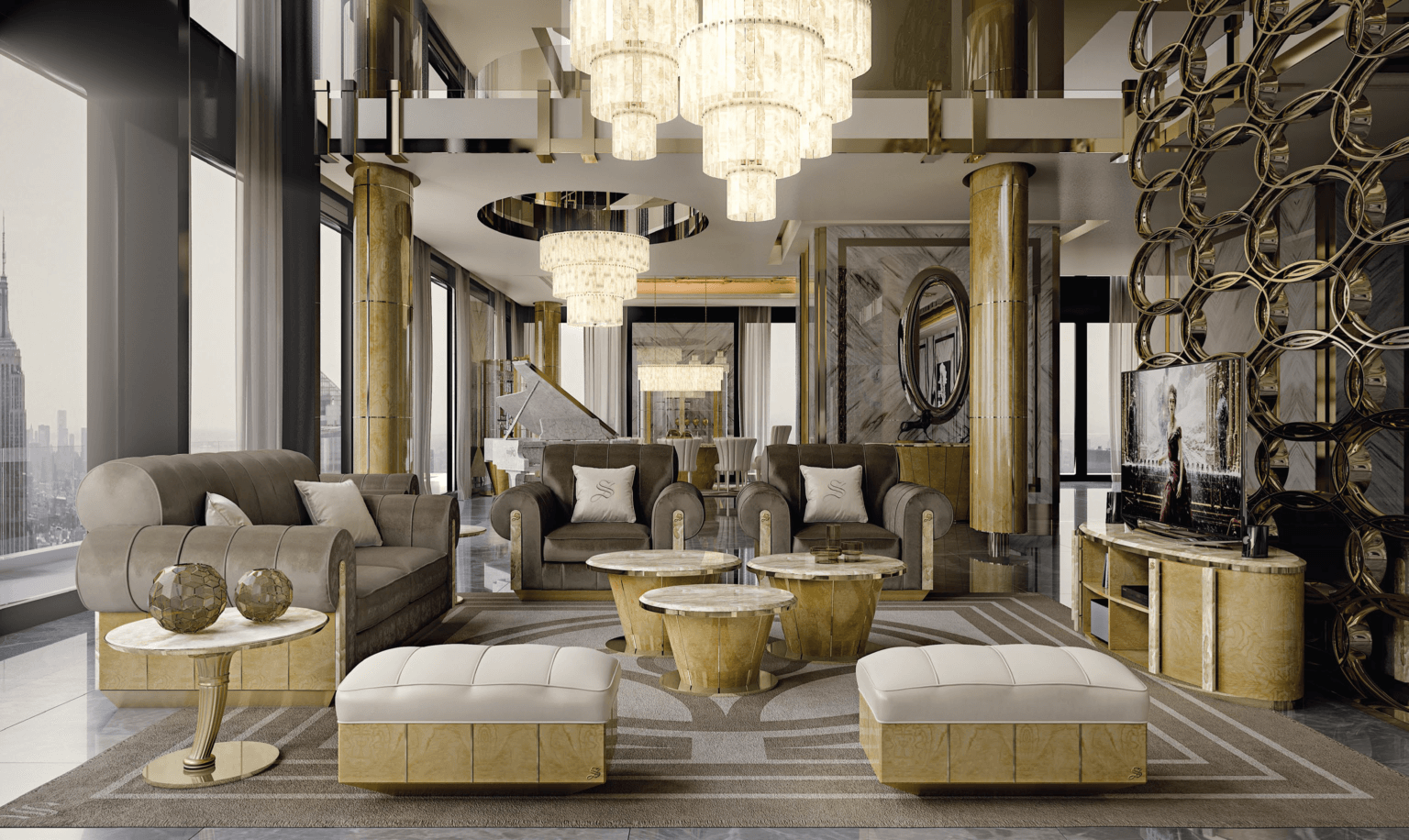 Sofa – Soirée Paris Blanche