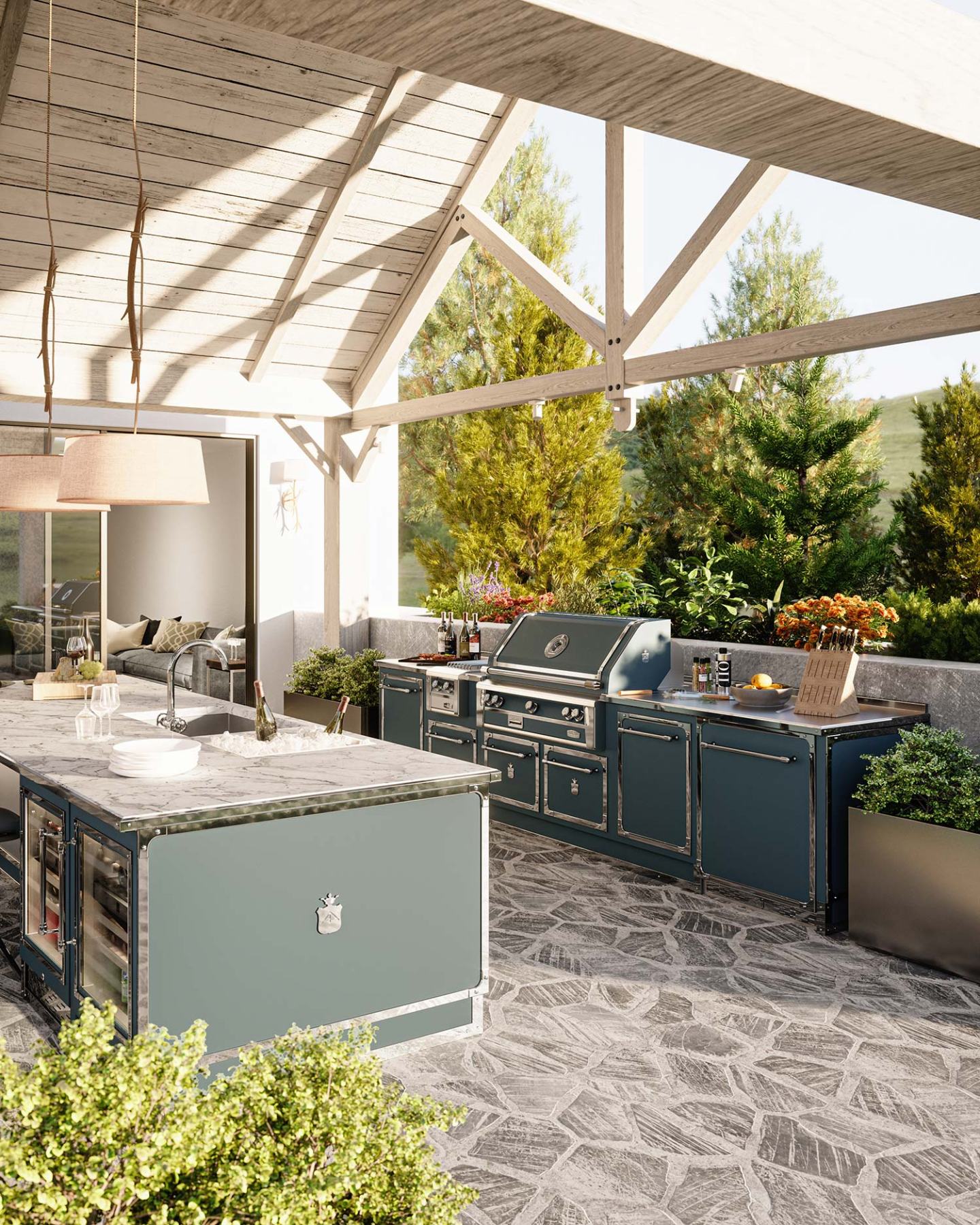 100 1 Galaxy Centre | Officine Gullo - Đẳng Cấp Sang Trọng Từ Florence Với Bộ Sưu Tập Bếp Ngoài Trời Outdoor Kitchens