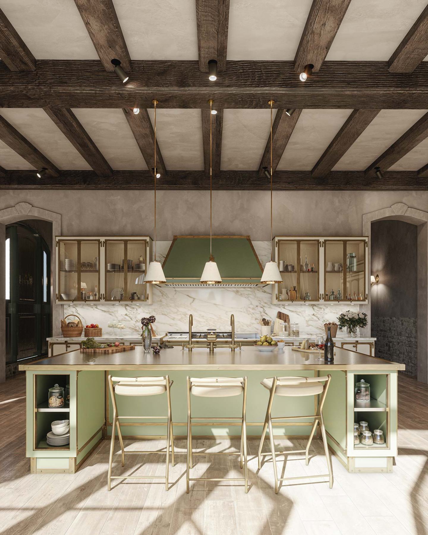 Galaxy Centre | Officine Gullo - BST Tailor Made Kitchens - Sáng Tạo Không Gian Nhà Bếp Tối Ưu Công Năng