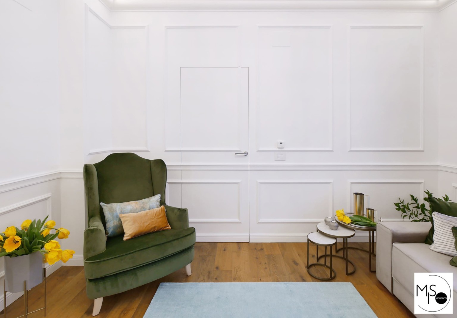 DECORATED WALL PANELING