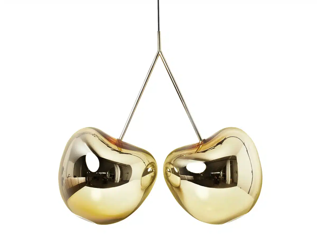 Cherry Metal Suspension Lamp