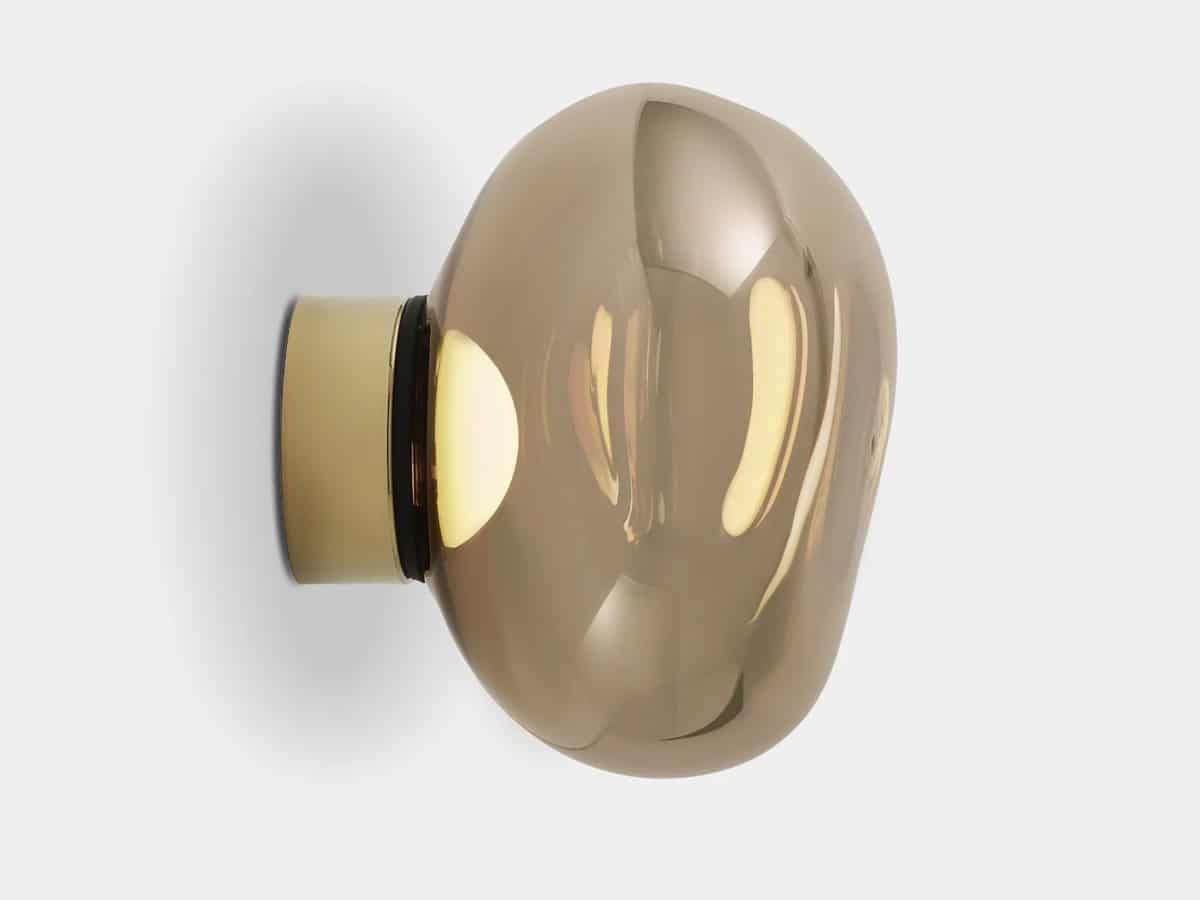 Melt Mini Surface LED Wall Lamp Bronze
