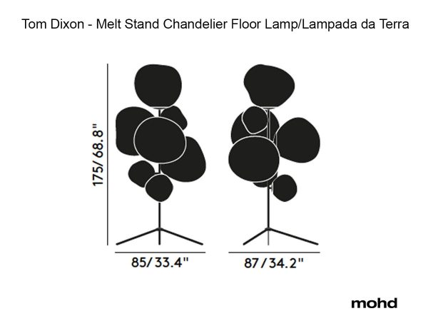 Galaxy Centre | Melt Stand Chandelier Lamp