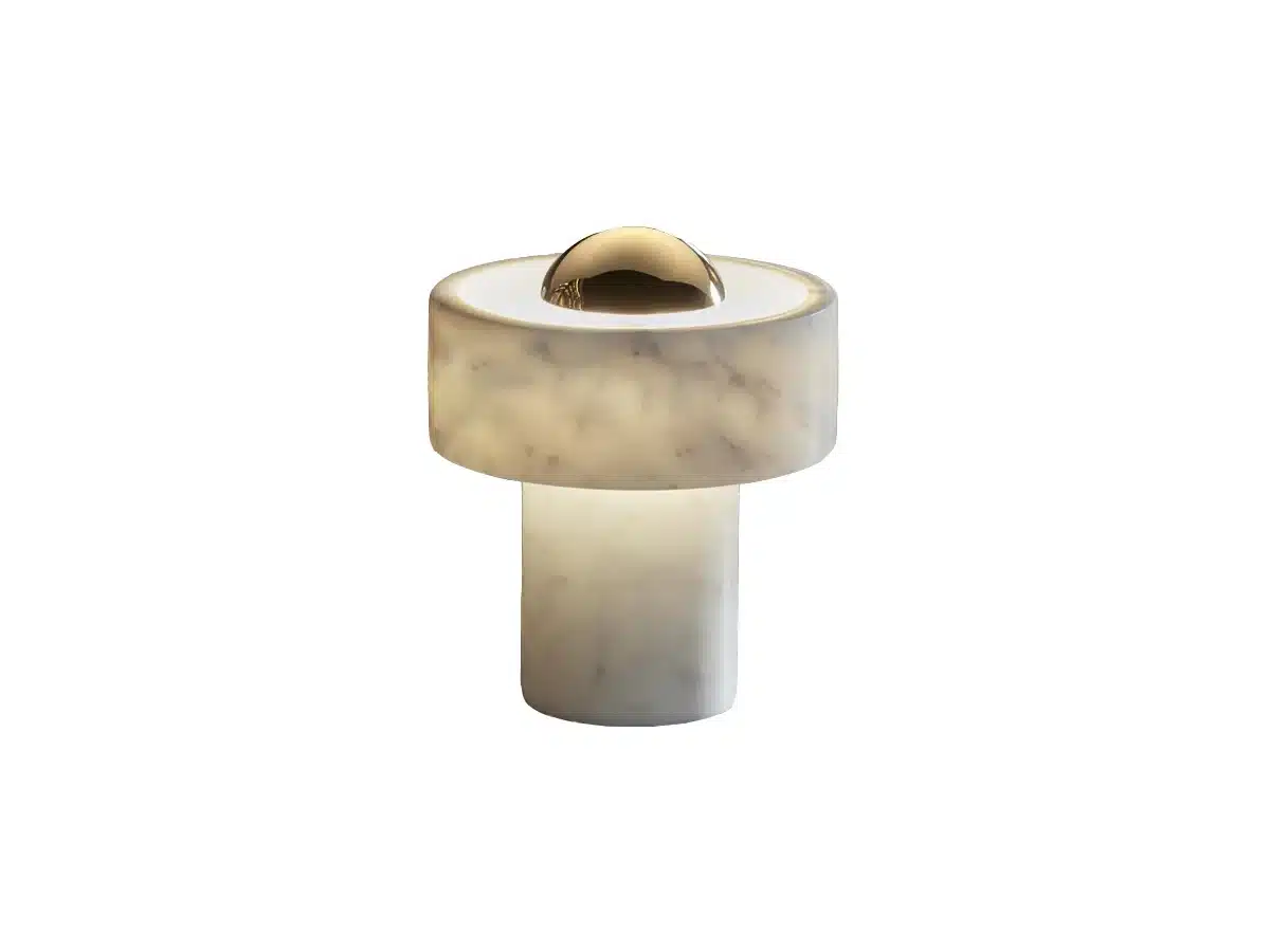 Stone Portable Table Lamp