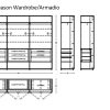 Galaxy Centre | Four Season Glass Wardrobe