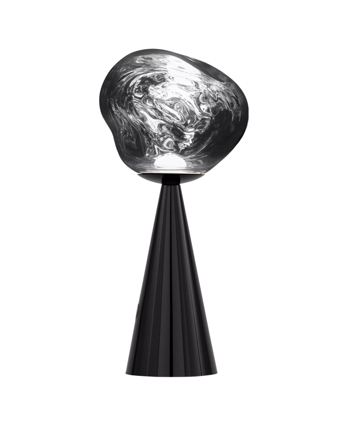 Tom Dixon_Melt_Cone_Fat_Table_Smoke_LED_Villa Schmidt